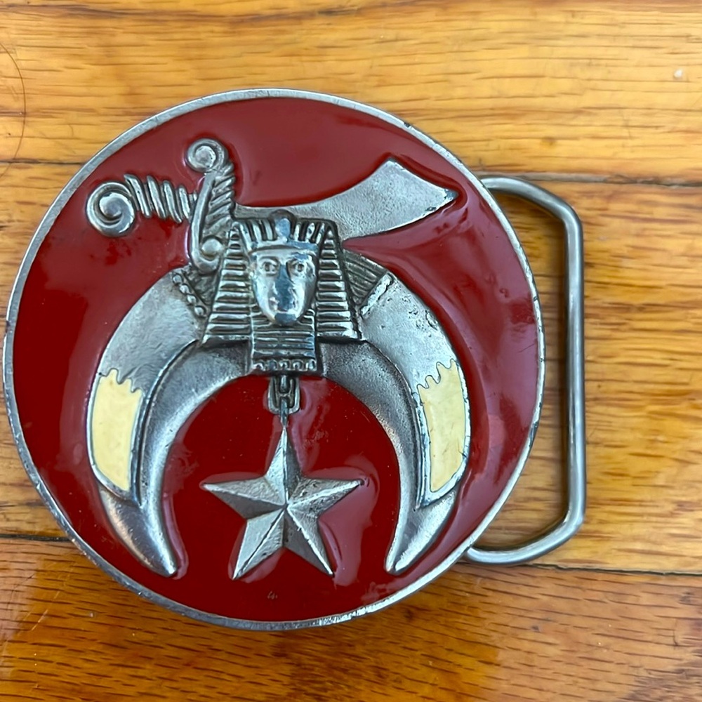 Belt Buckle - Vintage Shriners